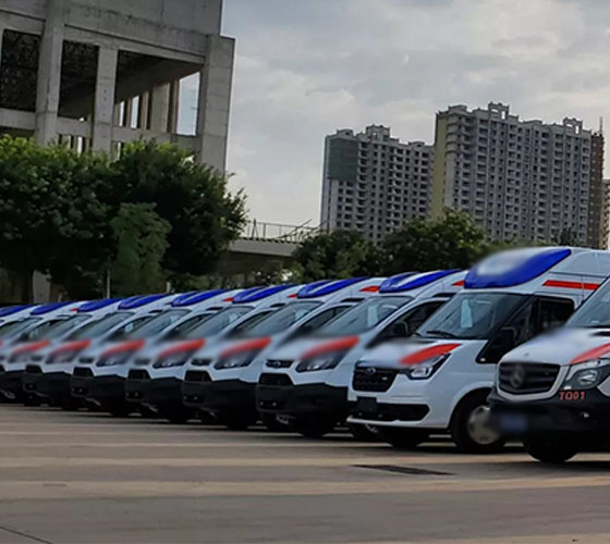 孙吴县服务车队展示